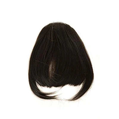 Immagine di WIG ME UP YZF W1030 3 Frangetta a clip Extension Lunghe ciocche sui lati Castano scuro