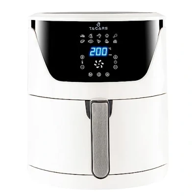 Immagine di Tagars Friggitrice Ad Aria Calda Da 5 Litri Con Display Digitale Touch, Sistema A Riscaldamento Rapido, 7 Programmi Di Cottura, Timer E Cestello Estraibile 1400 W