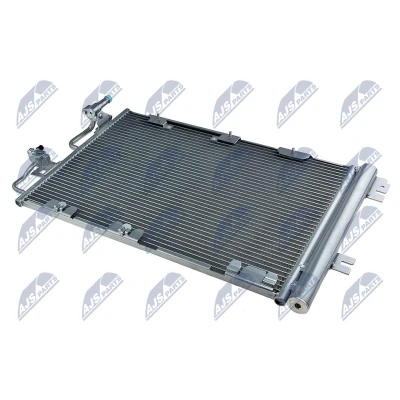 Immagine di NTY CCS PL 040 Condensatore con essiccatore Alluminio 590 OPEL: Zafira B, Astra H GTC, Caravan