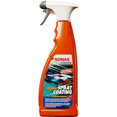 Immagine di SONAX Il sigillante Spray Xtreme Ceramic (750 ml) riveste la Vernice con Una barriera Protettiva, Protegge da Sporco e Insetti. in Ceramica per Auto eccellenza, Trasparente, Art. n.