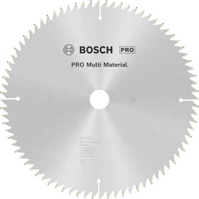 Immagine di Bosch Accessories Multi Material 2608640452 Lama circolare in metallo duro 305 x 30 3.2 mm Numero di denti: 80 1 pz.
