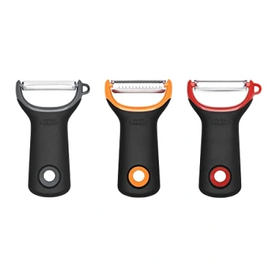 Immagine di OXO Good Grips Set di 3 pelapatate e verdure a Y, assortiti