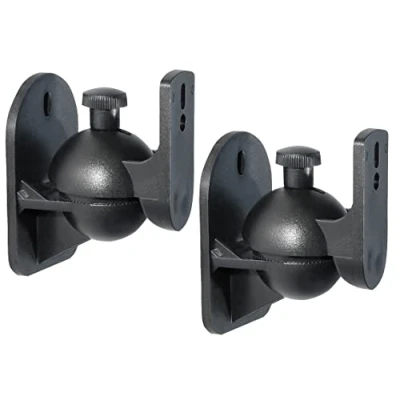 Immagine di My Wall HB 4 L Supporto a muro per altoparlante Inclinabile + girevole Distanza dalla parete (max.): 6 cm Nero 1 Paio/a
