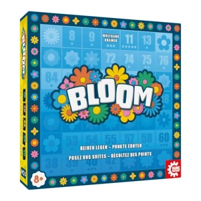 Immagine di Game Factory Bloom 646078 Gioco di Carte con Numeri, per Famiglie dagli 8 Anni in su, 2 5 Giocatori, società, da Tavolo, Colore fioritura,