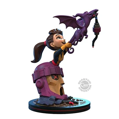 Immagine di Quantum Mechanix Q Fig Elite Figura Kitty Pryde e Lockheed 13,9Cm, multicolore, Misura standard