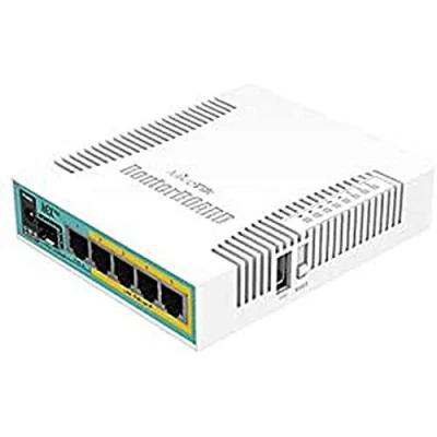 Immagine di Mikrotik hEX PoE router cablato Collegamento ethernet LAN Bianco