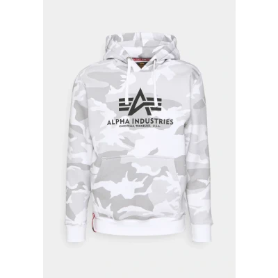 Immagine di Alpha Industries Basic Felpa con cappuccio, Uomo, Taglia: Large, White