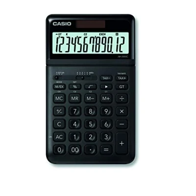 Immagine di Casio, Calcolatrice, Jw 200sc (Celle solari, Batterie)