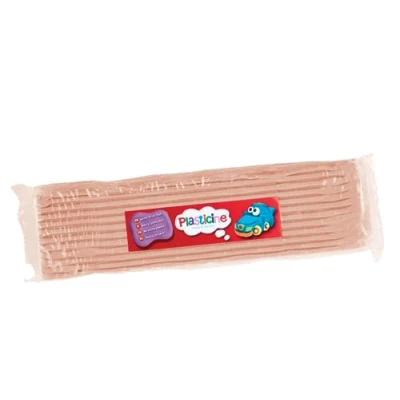 Immagine di Plastilina monocolore 400 g Beige Modellazione Composto per Animatori Professionali e Modellisti, Non Si Asciuga Mai Sculture, Modelli Animazioni Stop Motion