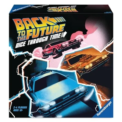 Immagine di Ravensburger Back to the Future Immersive Family Strategy Board Games for Adults and Kids Age 10 Years Up Dice Through Time
