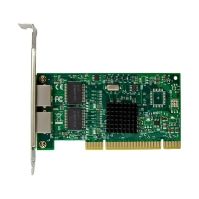 Immagine di Ycagrain Scheda di rete PCI ST7250 Gigabit Dual Port Chip I82546 Supporto Server Desktop Wake Up LAN