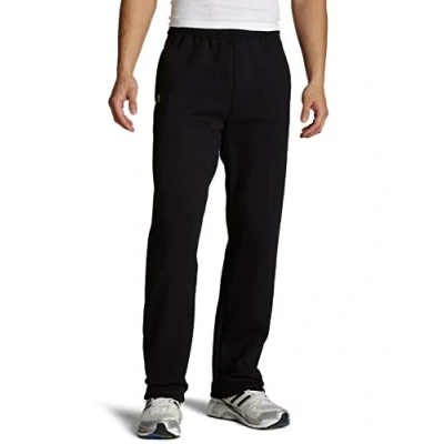 Immagine di Russell Athletic Men&#039;s Dri Power Open Bottom Sweatpants with Pockets, Black, X Large