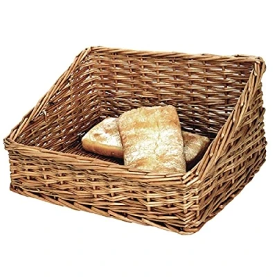 Immagine di Olympia Cestino per pane in legno rustico, colore 170x360x300mm