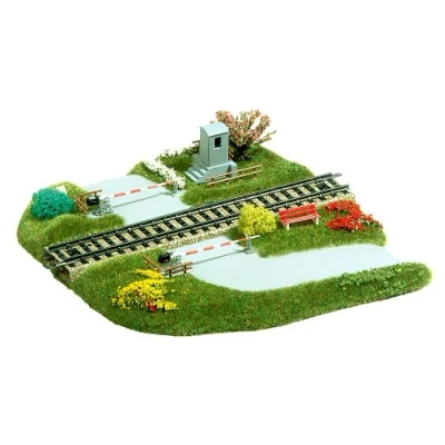 Immagine di Busch 3210 Modellismo ferroviario, Passaggio a livello, in scala H0