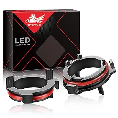 Immagine di WinPower H7 LED Lampadina Base Clips Adattatore Titolare Supporto Conversione Accessori, 2 pezzi