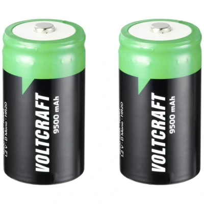 Immagine di VOLTCRAFT Endurance Batteria ricaricabile Torcia (D) NiMH 9500 mAh 1.2 V 2 pz.