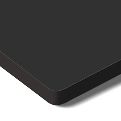 Immagine di FLEXISPOT 160x80 cm Certificato FSC Perfetto per Scrivanie Regolabile in Altezza, DIY Piano Tavolo Stabile e Durevole da 25 mm(Nero)