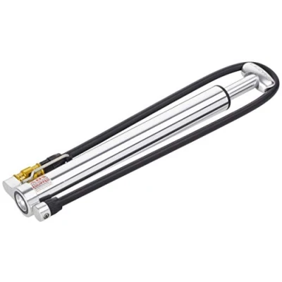 Immagine di Diverse Lezyne Pompa Micro Floor Drive HV, Argento Opaco, Misura standard