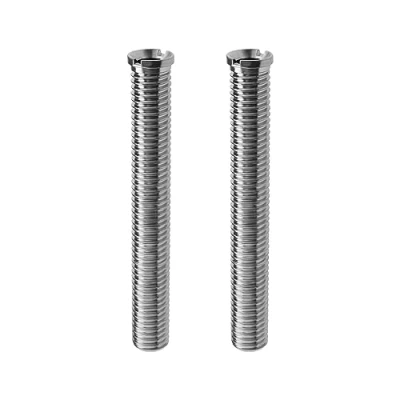 Immagine di SG Store 2 Pezzi Vite Per Cestello Lavello da Cucina 90mm Bullone Estesa Lavabo M12 Tappo Filtro Accessori Fissaggio Argento