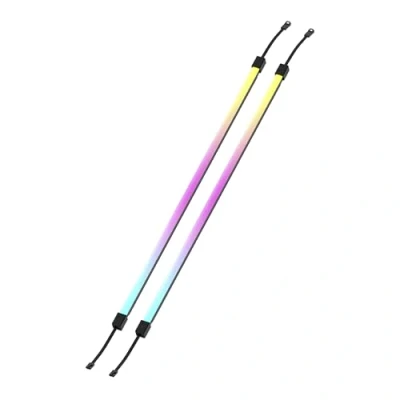 Immagine di CORSAIR LS430 Aurora Light RGB Strips 430mm 2x Magnetic Diffused Individually Addressable LED +5V ARGB Header or iCUE Controller to 3 Pin Adapter Cable Included