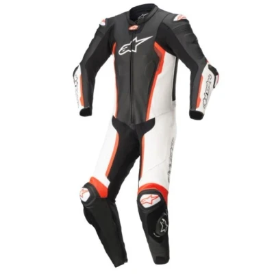 Immagine di Alpinestars Missile V2 Tech Air 1 Piece Leather Suit nero / bianco 52