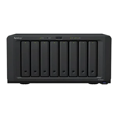 Immagine di Synology 8 Bay DS1823xs+ Up to HDD/SSD Hot Swap. V1780B. Processor frequency 3.35 GHz. GB. DDR4. 2x2.5GbE. 3xUSB Type A 3.2 Gen 1. 1x PCIe Gen3 x8 slot. 2xM.2 2280