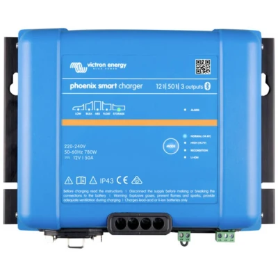 Immagine di Victron Energy Caricatore per batterie al piombo Phoenix Smart 24/16 (3) 24 V Corrente di carica (max.) 16 A