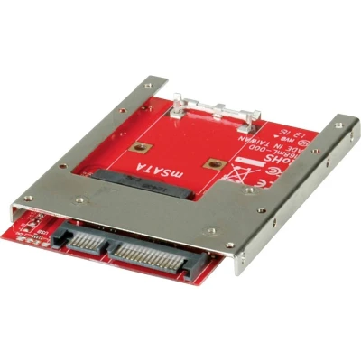 Immagine di Cavo Computer Roline [1x Spina combinata SATA 7+15 poli 1x Micro a 7+9 poli] Rosso (chiaro)