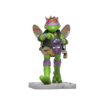 Immagine di Mighty Jaxx Remixx, statuetta da collezione 15,2 cm, edizione Teenage Mutant Ninja Turtles: Donatello Cowa BOO nga!