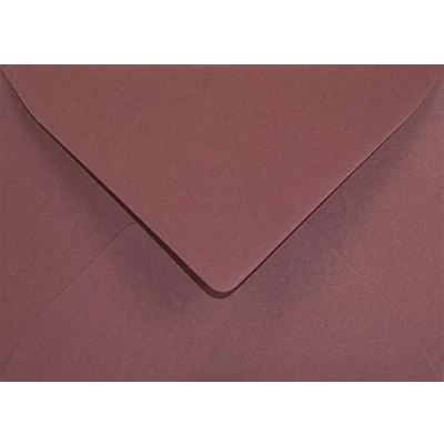Immagine di Netuno 100 buste da lettera colorate bordeaux formato B6 125 x 175 mm 120g Keaykolour Carmine lettere ecologiche carta riciclata per partecipazioni matrimonio inviti biglietti