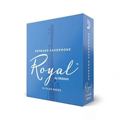 Immagine di Confezione da 10 ance Rico Royal per sassofono soprano, durezza 2,0