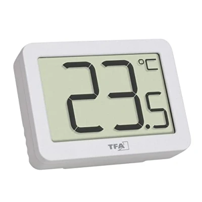 Immagine di TFA Dostmann Digitales Thermometer Termometro Bianco
