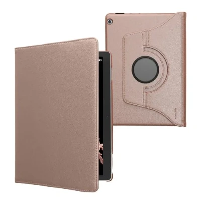Immagine di kwmobile Cover Compatibile con Huawei MediaPad M3 Lite 10 Custodia per Tablet Rotazione 360 Stand Similpelle Protezione Tab Pad