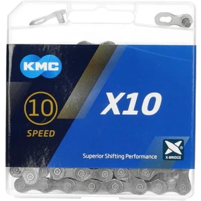 Immagine di KMC Catena Unisex, X10, Grigio, 1/5,1 cm x 11/325,1