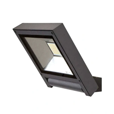 Immagine di Lucande lampada LED da esterni &#039;Maica&#039; (Moderno) colore Nero, in Alluminio (1 luce, lampadina inclusa) faretto esterni, faretto, per giardino, terrazzo, balcone e casa