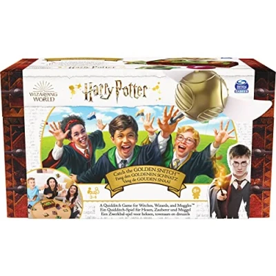 Immagine di Spin Master Games Harry Potter Caccia al Boccino d&#039;oro, Gioco di Quidditch da tavola per Streghe, maghi e Babbani, Tutta la Famiglia, dagli 8 Anni in su