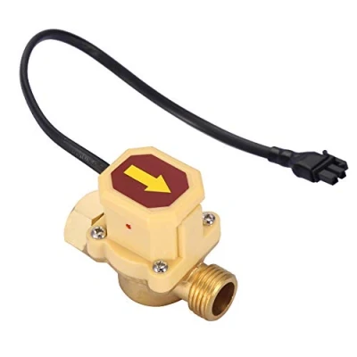 Immagine di G1/2&quot; Ad Effetto Sala di Acqua liquida Flusso Interruttore Sensore Flussometro 1.5A per Doccia Scaldacqua 220V