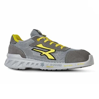 Immagine di U Power Red Leve Tony, Scarpe Antinfortunistiche, da Ginnastica Unisex Leggere antiperforazione, Suola in Rafia, Infinergy, con Puntale Alluminio (45)