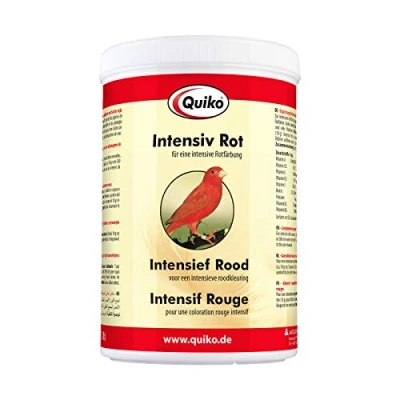 Immagine di Quiko RossoIntensive 500g Mangime complementare Per uccelli con fattore rosso la colorazione rossa intensiva