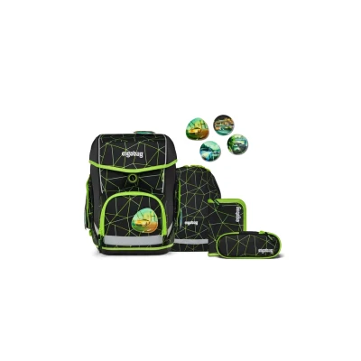 Immagine di Ergobag cubo light Set zainetto per bambini, Taglia: One Size, Schwarz
