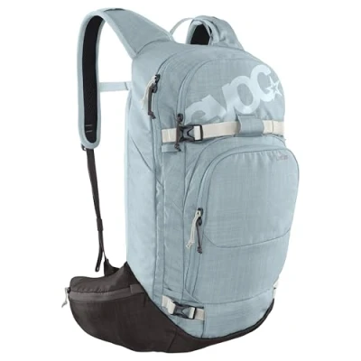 Immagine di EVOC LINE 20 zaino da turismo, sci (scomparto per valanghe con piano di emergenza, attacco sci/snowboard, tasche sulla cintura, BODY HUGGING), Menta Caffè