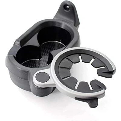 Immagine di NICAVKIT Supporto per portabibite in plastica auto, console centrale, Benz Smart W451 A4518100370,Portabicchieri Automotive FORTWO 451 A4518100370