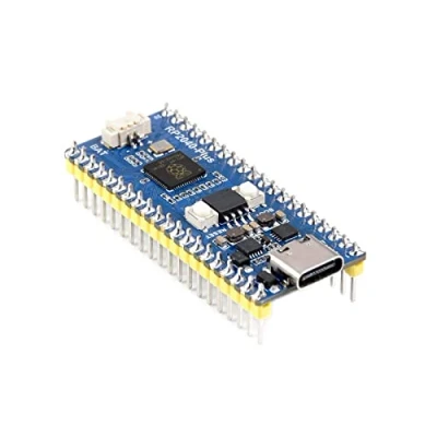 Immagine di Waveshare RP2040 Plus con Hearder Pin, Pico like MCU Scheda Basata su Raspberry Pi Chip, Processore Braccio Dual Core, Integrato 4MB Flash, Connettore USB C, Ricarica Intestazione, DC Chip