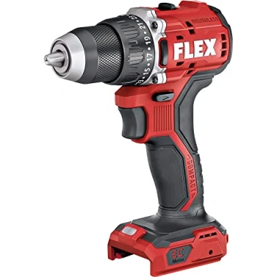 Immagine di Flex Trapano avvitatore a batteria DD 2G 18.0 EC LD C (avvitatore batteria, 18 V, motore brushless, 2 marce, impugnatura ergonomica, luce LED) 530531