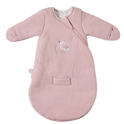 Immagine di Nattou Sacco Nanna per Autunno e Inverno in Cotone, Con Maniche Guantini, TOG 2.5, Ca. 60 cm, Da 0 a 3 Mesi, Alice Pomme, Rosa