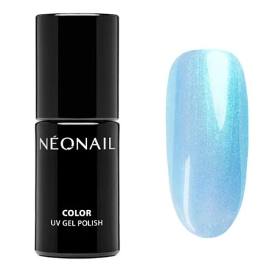 Immagine di NEONAIL Smalto Semipermanente Unghie 7,2 ml Blu Shimmering Waves Smalti Gel Per UV Led Nail Polish Colori
