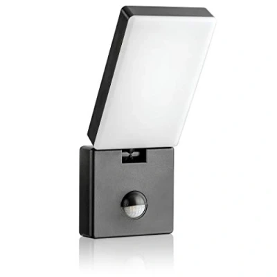 Immagine di SEBSON LED Applique da Esterno con Sensore di Movimento IP65 Lampada Parete Orientabile Antracite 15W 900lm Bianco Freddo 5800K Luce Esterna 9m/140