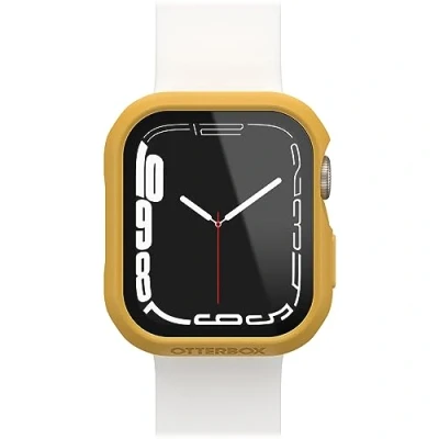 Immagine di Otterbox Bumper Eclipse con Protettore schermo in Vetro Temperato integrato per Apple Watch Series 9/8/7 41mm, antishock e cadute, protettivo bordi dell&#039; Watch, Giallo