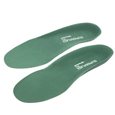 Immagine di Superflex Solette Plus Soletta moderatamente rinforzata per quasi tutte le scarpe Supporto arco solido Extra stabilità piedi più deboli e feriti