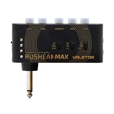 Immagine di Valeton Rushead Max USB ricaricabile portatile tascabile chitarra amplificatore per cuffie Carry on camera da letto plug in multi effetti